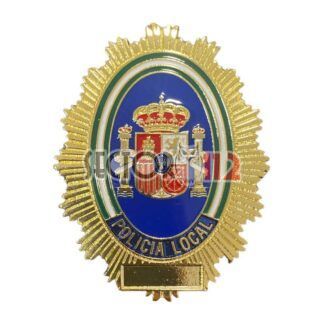 Placa cartera Policía Local Andalucía