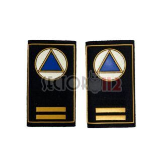 Hombreras PROTECCION CIVIL Subjefe de Agrupación