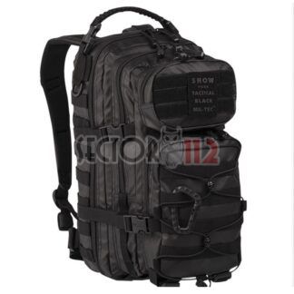 Mochila Tactical Black MILTEC molle 20 Lts 