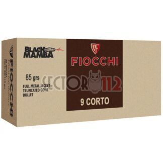 Munición FIOCCHI  380 9corto FMJTC BlackMamba 