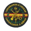 Parche bordado Legionarios a luchar
