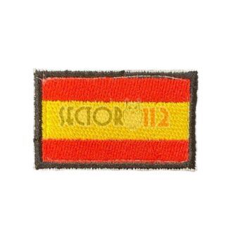 Parche bordado bandera España sin escudo 