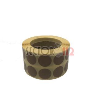 Parches de tiro IPSC marrones 20mm 