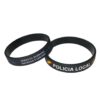 Pulsera silicona POLICÍA LOCAL línea azul