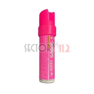 Spray de pimienta Rosa SABRE RED chorro balístico 