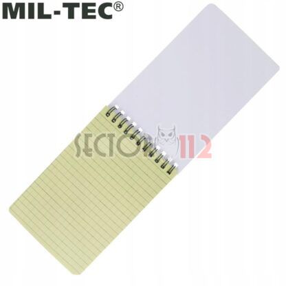 Libreta táctica MILTEC impermeable verde
