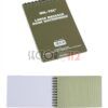 Libreta táctica MILTEC impermeable verde