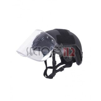 Visera balística NIJ IIIA para casco con rail ACH