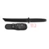 Cuchillo K25 entrenamiento negro 19 30cm