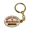Llavero Vigilante de Seguridad 2 caras