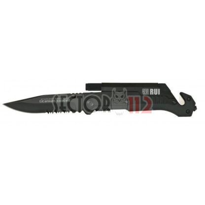 Navaja K25 con pedernal y linterna 9 5cm