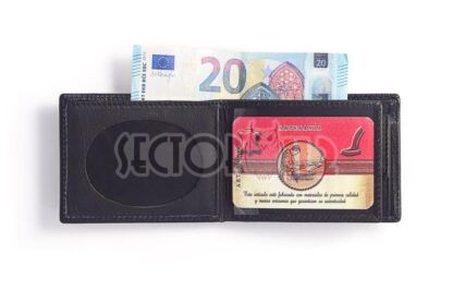 Cartera Portaplaca KRC monedero interior