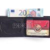 Cartera Portaplaca KRC monedero interior