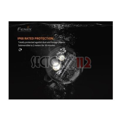 Frontal FENIX HM65R 1400 lúmenes