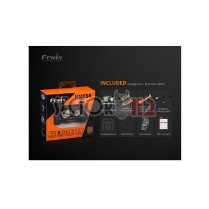 Frontal FENIX HM65R 1400 lúmenes