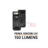 Linterna multiusos Fenix SW05R-UV - 150 lúmenes