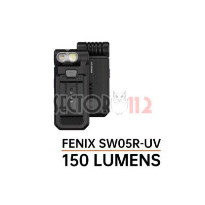 Linterna multiusos Fenix SW05R-UV - 150 lúmenes