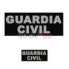 Parches GRÍS REFLECTANTE para GUARDIA CIVIL