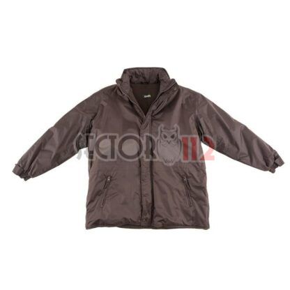 Anorak termosellado con forro polar y capucha