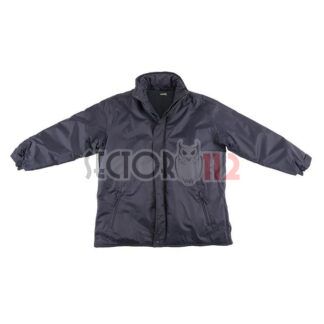 Anorak termosellado con forro polar y capucha