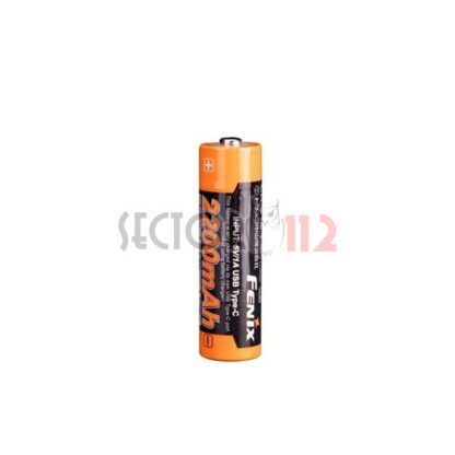 Batería FENIX USB 2200mAh recargable tipo C