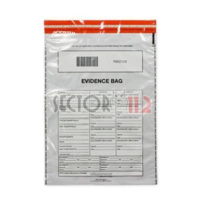 Bolsa autosellado de evidencias 25x42cm 100 uds