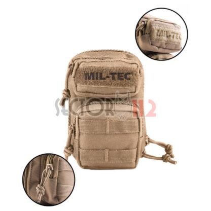 Bolsito portallaves MILTEC Us Assault coyote