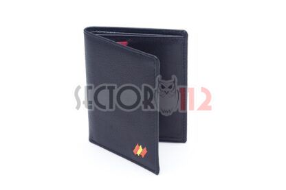 Cartera Portaplaca KRC lujo 4 caras