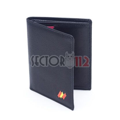 Cartera Portaplaca KRC lujo 4 caras con bandera