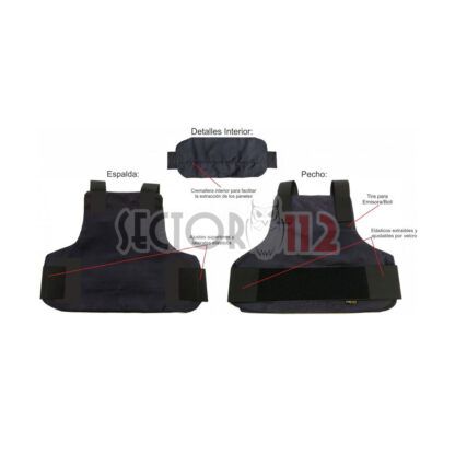 Chaleco Anti cuchillo Anti punzón GLADIUS