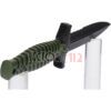 Cuchillo K25 Verde con funda Hoja  12 5 cm