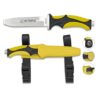 Cuchillo Submarinismo Amarillo OCTOPUS 11 5 cm