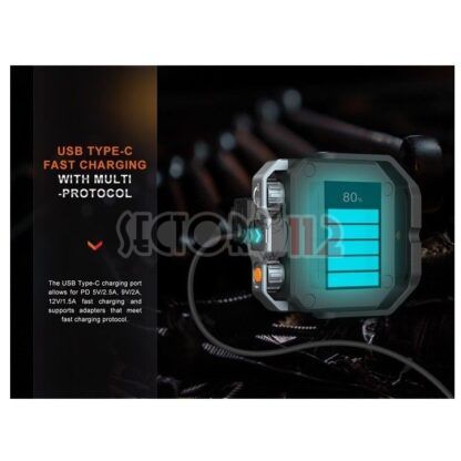 Linterna FENIX CL28R tipo foco
