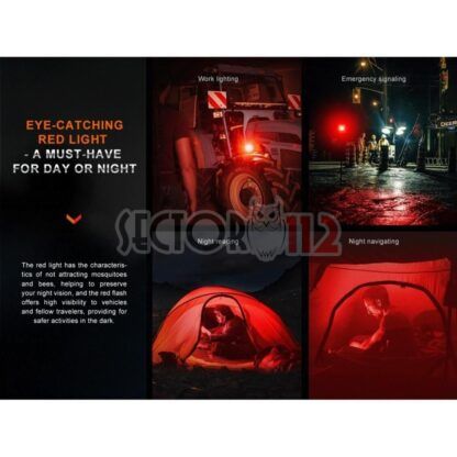 Linterna FENIX CL28R tipo foco