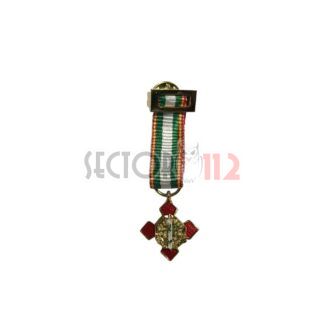 Medalla miniatura Mérito Policial dtvo rojo