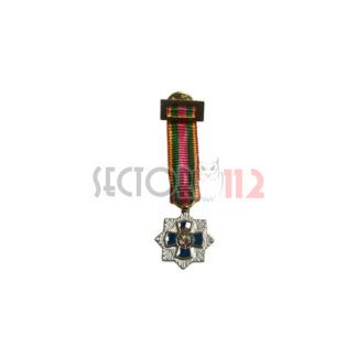 Medalla placa miniatura XXXV años Policía Nacional