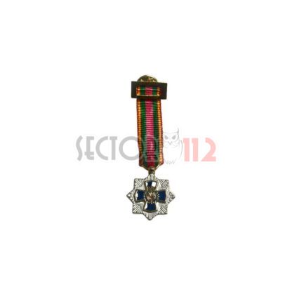 Medalla placa miniatura XXXV años Policía Nacional