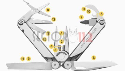 Multiherramienta LEATHERMAN CURL acero