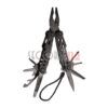 Multiherramienta MILTEC 9 usos negro con funda