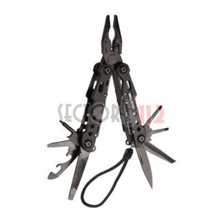 Multiherramienta MILTEC 9 usos negro con funda
