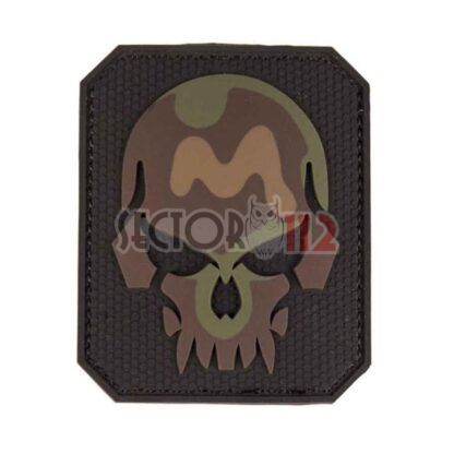 Parche 3D MILTEC calavera camuflaje