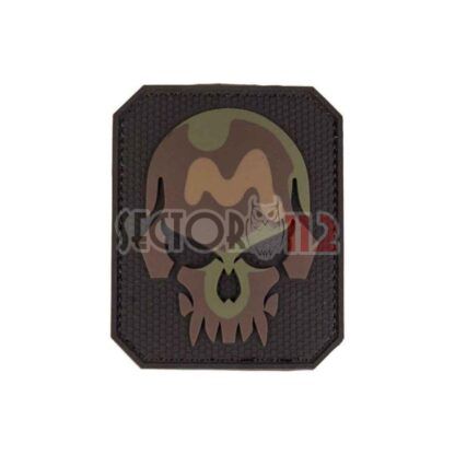 Parche 3D MILTEC calavera camuflaje pequeño