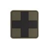 Parche PVC cruz primeros auxilios 2 5 x 2 5cm OD