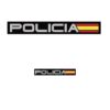Parches GRIS REFLECTANT POLICIA NACIONAL  POLICÍA 