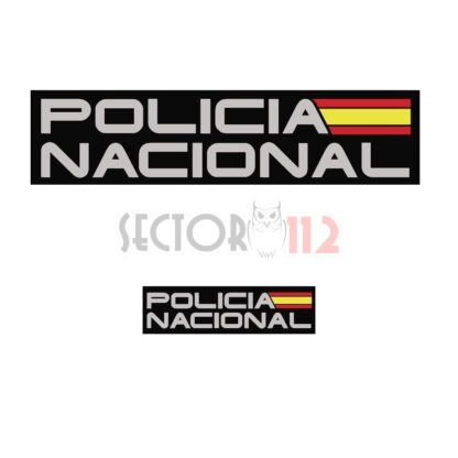 Parches GRIS REFLECTANTES para POLICIA NACIONAL