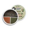 Pintura camuflaje 3 colores  negro  marrón y verde