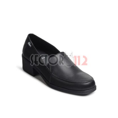 Zapato de gala femenino piel color negro