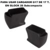 Adaptador XGRIP cargador de GLOCK 17 en GLOCK 26
