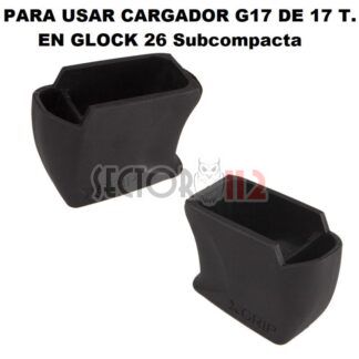 Adaptador XGRIP cargador de GLOCK 17 en GLOCK 26