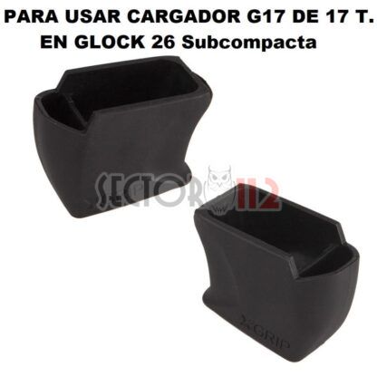 Adaptador XGRIP cargador de GLOCK 17 en GLOCK 26
